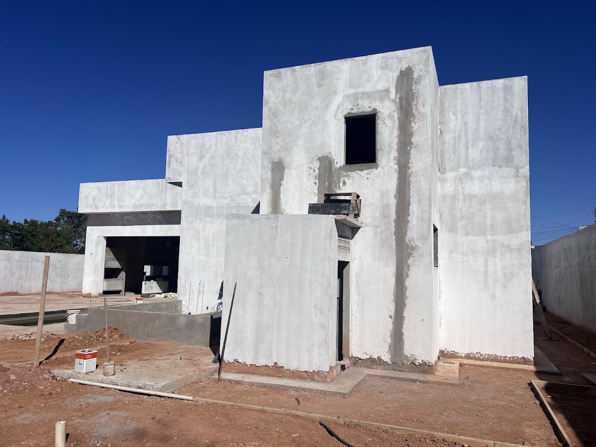 Casa alto padrão contemporânea executada pela Zarvex Engenharia em Santa Catarina