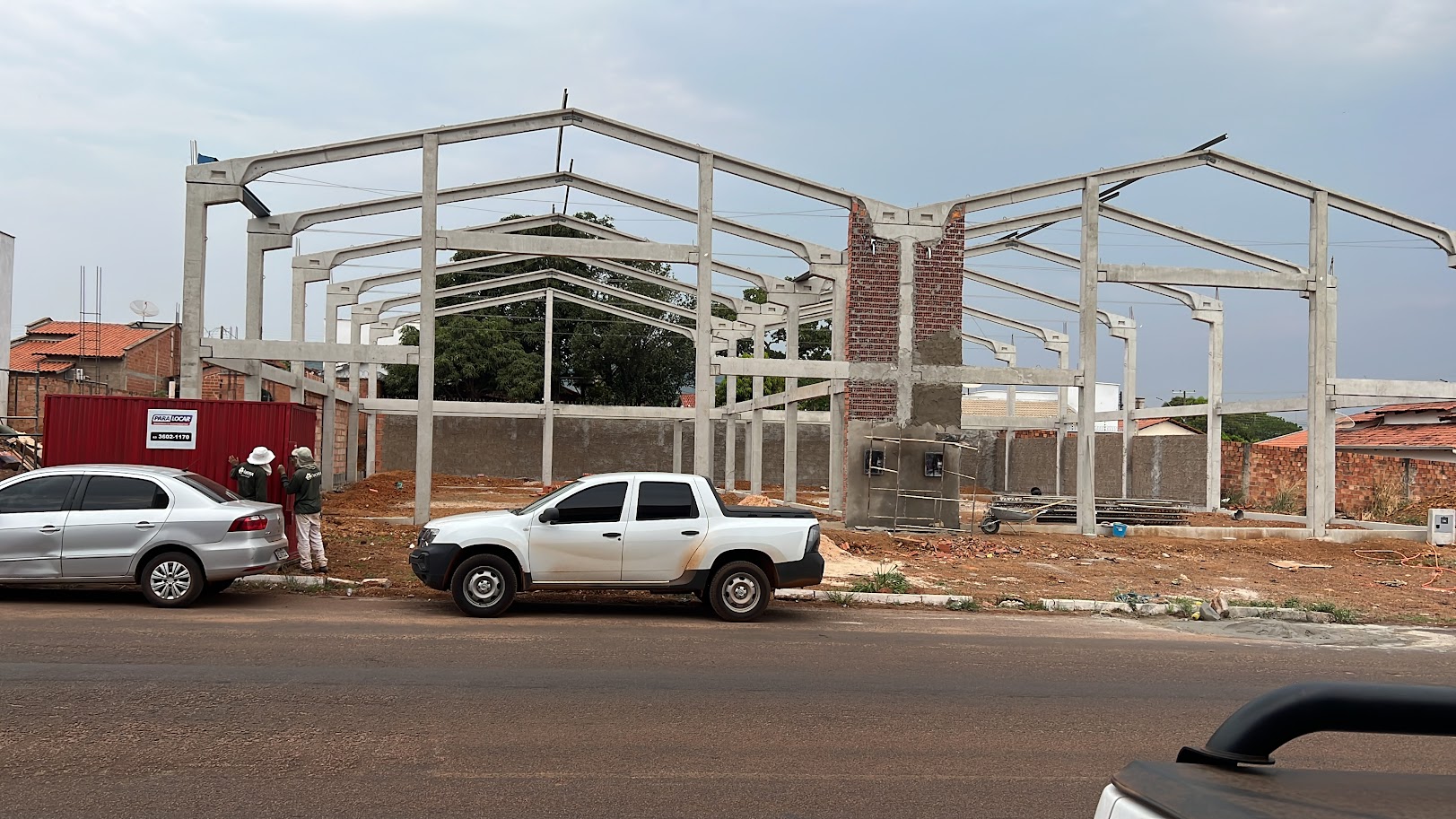 Construção de galpão pré-fabricado e estrutura pré-moldada em Santa Catarina